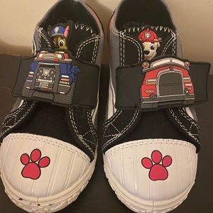 Boys size 12 Paw patrol sneakers